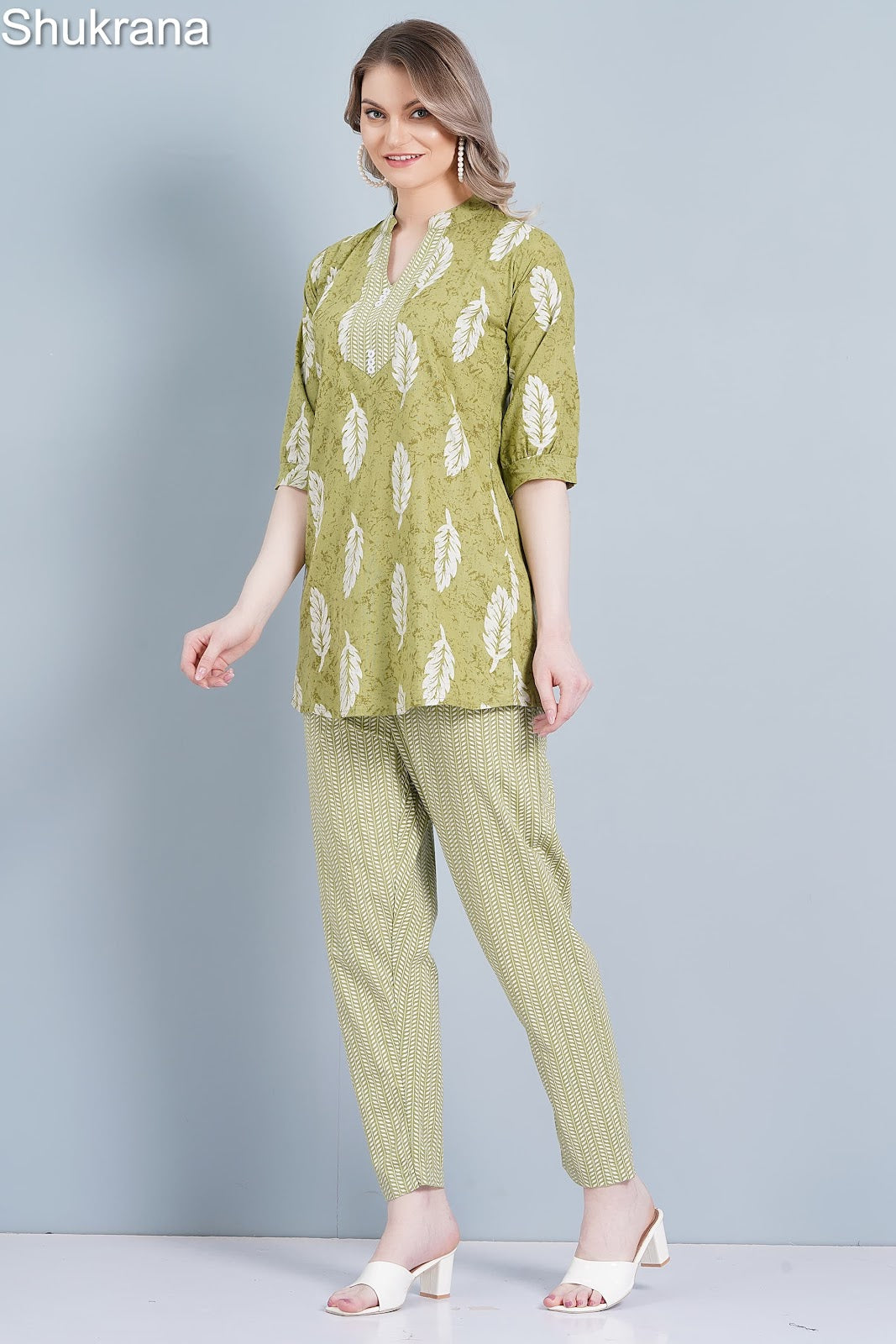 Design 280425 Shukrana Cotton Co Ord Set Wholesaler Ahmedabad