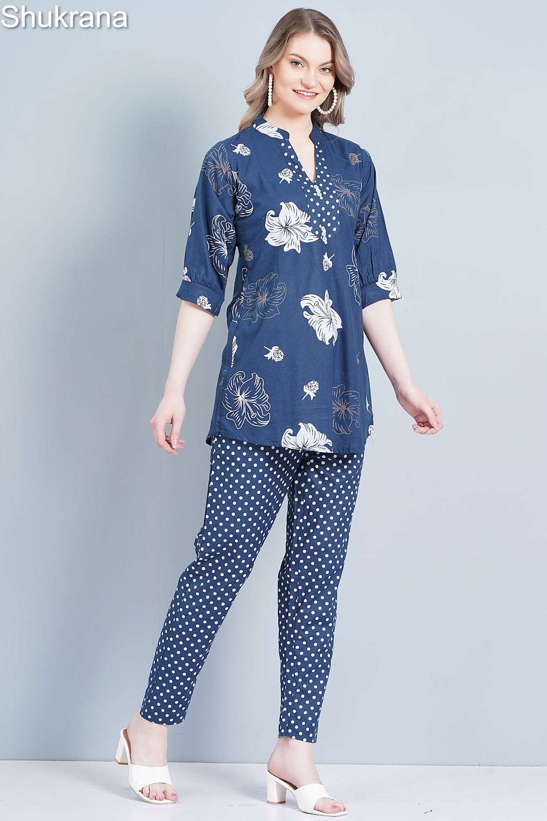 Design 280425 Shukrana Cotton Co Ord Set Wholesaler Ahmedabad