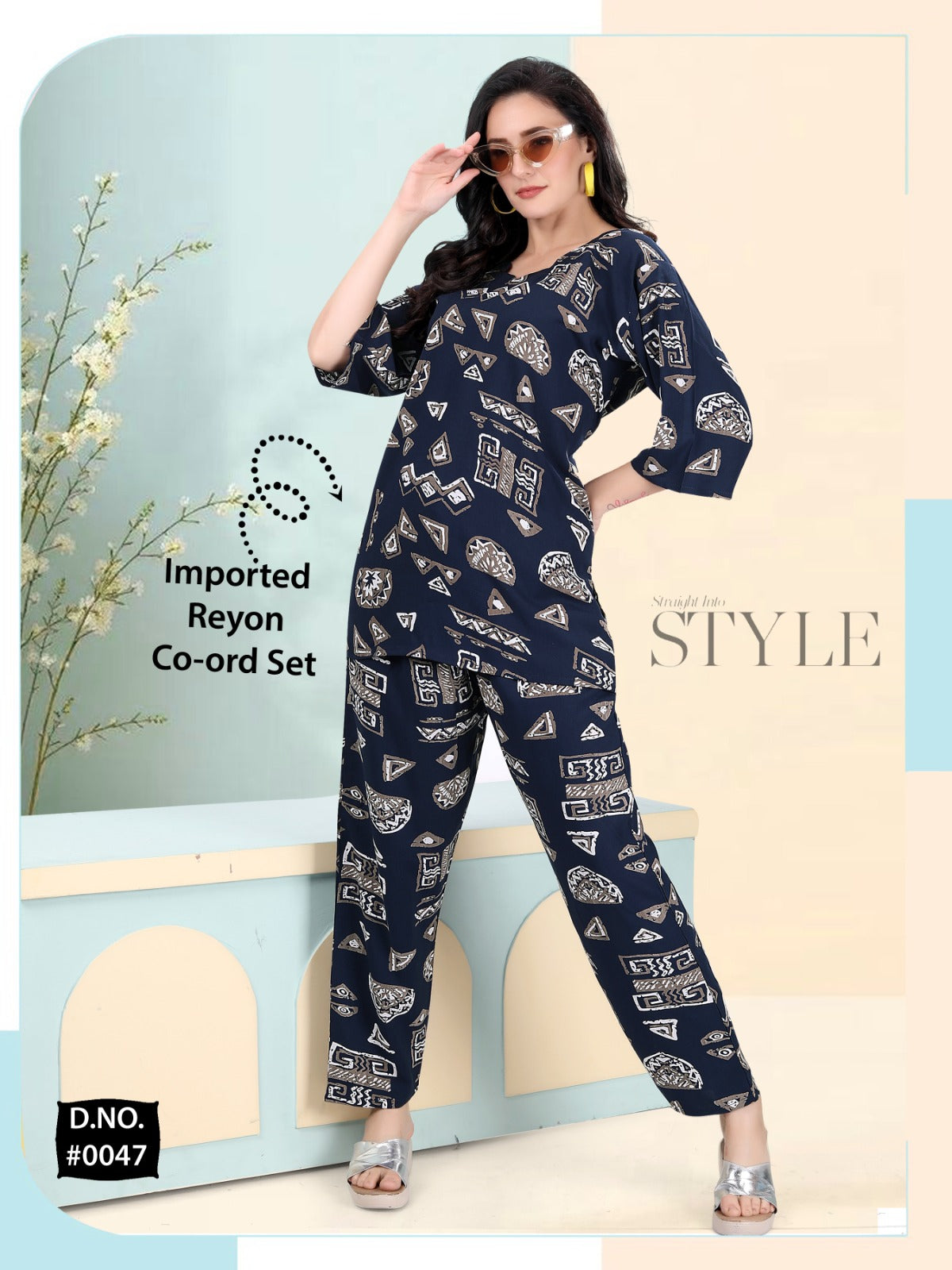 Design 290425 Kasual Imported Co Ord Set Manufacturer Ahmedabad
