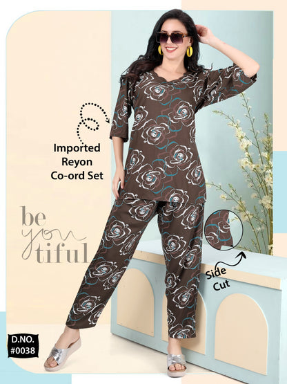 Design 290425 Kasual Imported Co Ord Set Manufacturer Ahmedabad