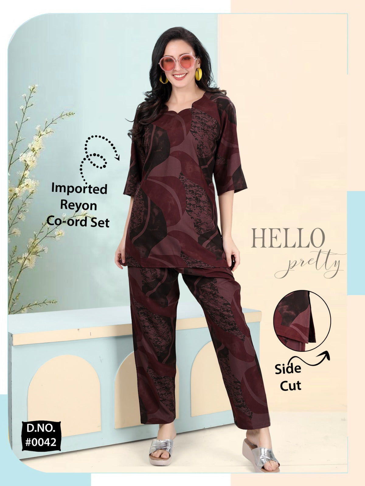 Design 290425 Kasual Imported Co Ord Set Manufacturer Ahmedabad