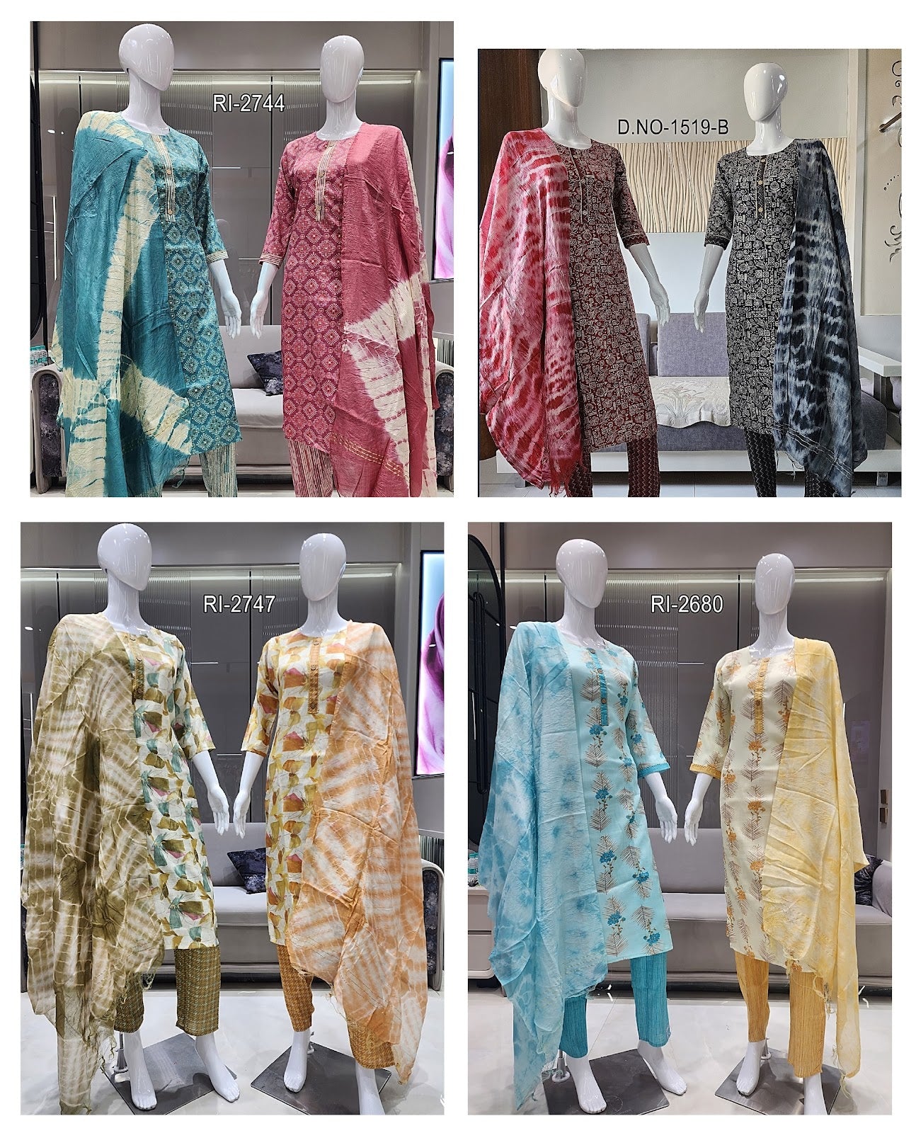 Design 2904 Women Ethnics Capsule Readymade Pant Style Suits Wholesaler