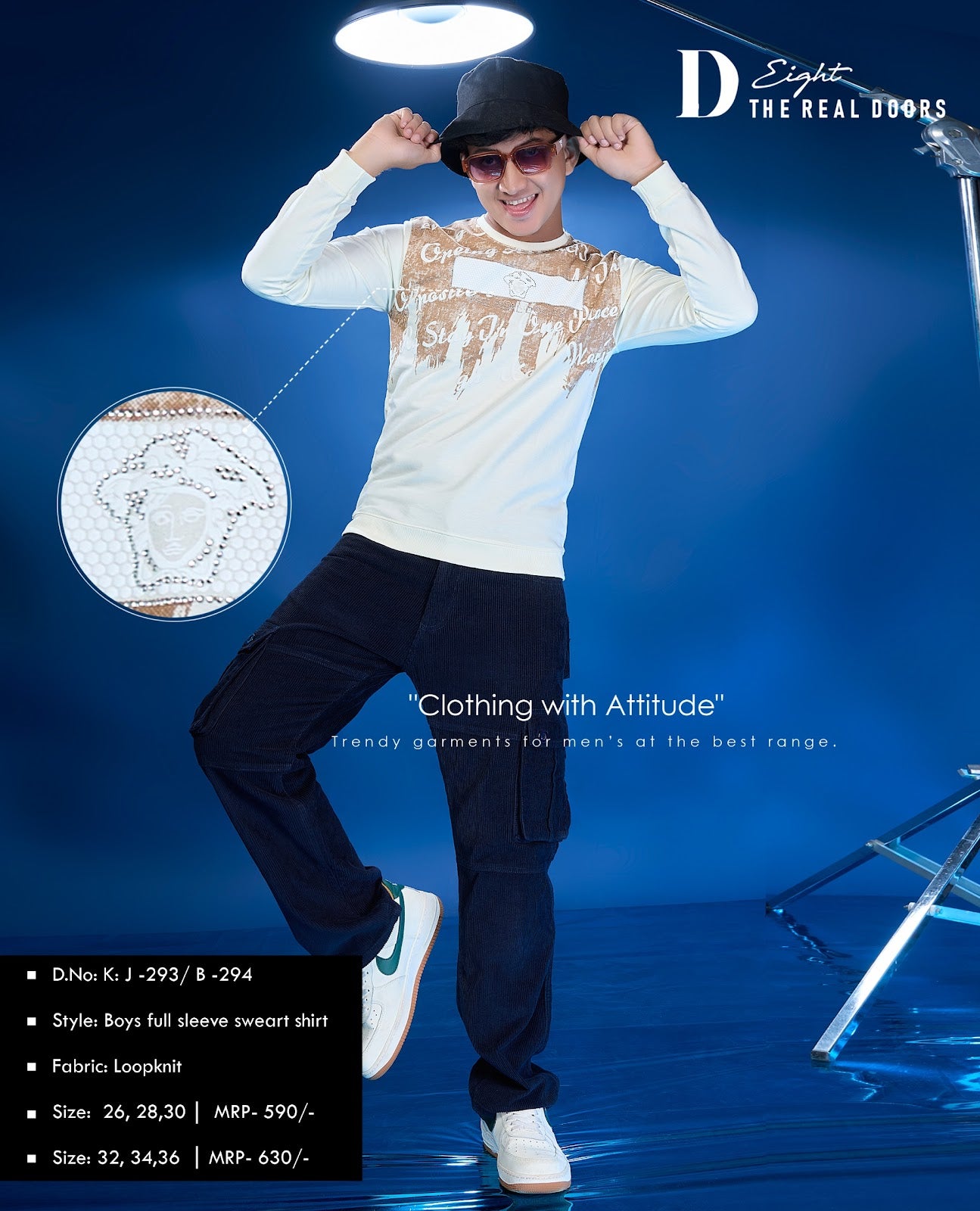 Design 293-294 D-8 Cotton Looper Boys Tshirt Manufacturer Gujarat