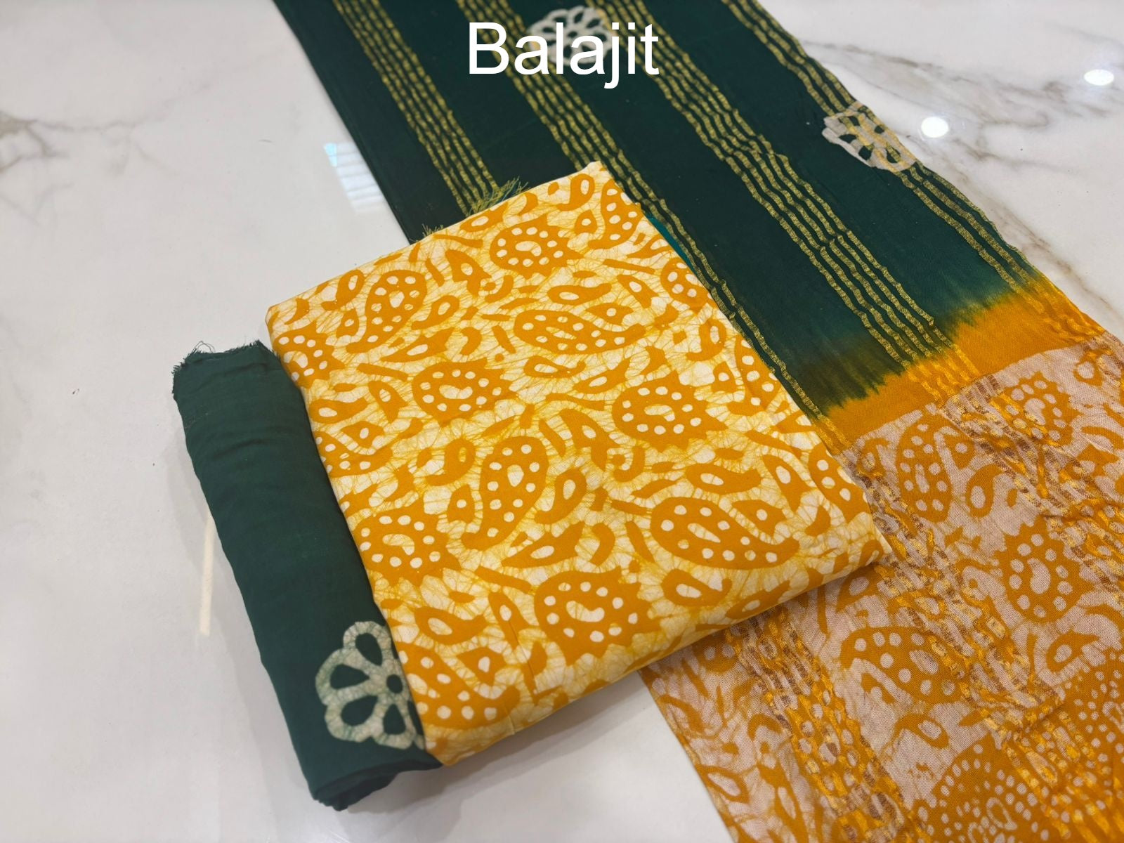 Design 2 Balajit Rayon 14Kg Salwar Suits Exporter Ahmedabad