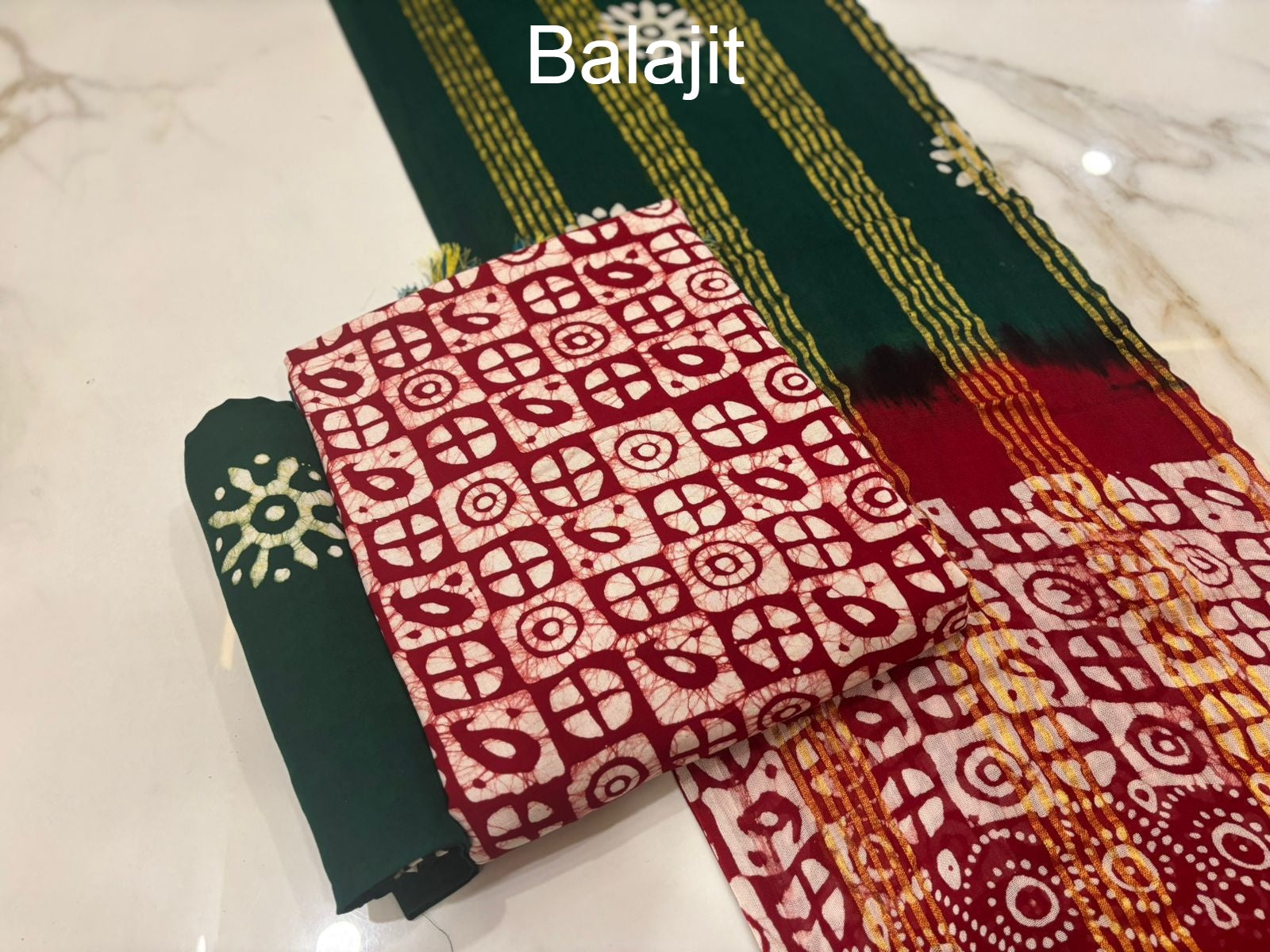 Design 2 Balajit Rayon 14Kg Salwar Suits Exporter Ahmedabad