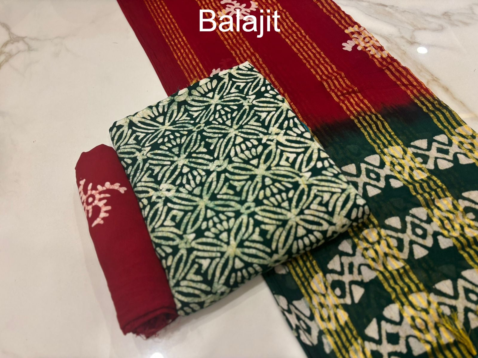 Design 2 Balajit Rayon 14Kg Salwar Suits Exporter Ahmedabad