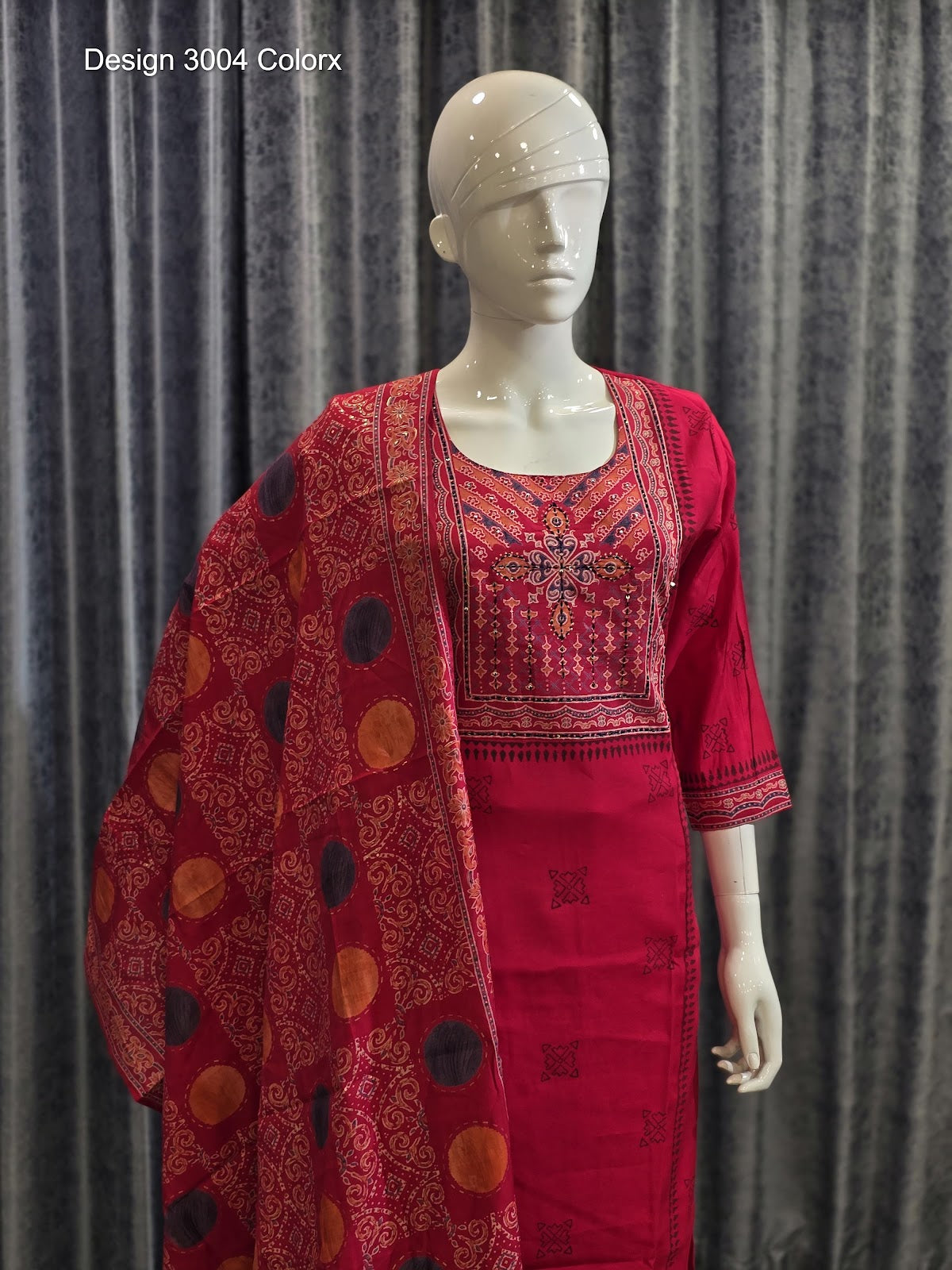 Design 3004 Colorx Roman Silk Readymade Pant Style Suits Exporter India