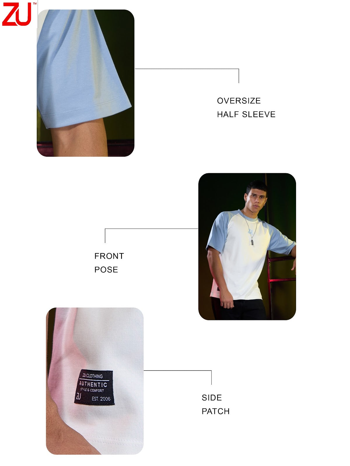 Design 301 Zu Clothing Cotton Mens Tshirts Wholesaler India