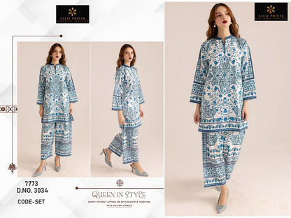 Design 3033-3038 Aaliz Prints Lawn Co Ord Set Wholesaler Gujarat