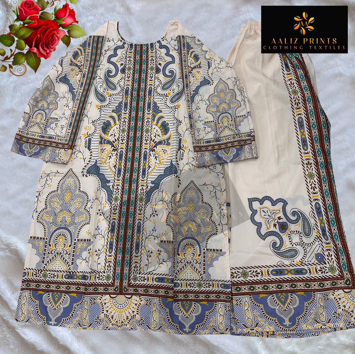 Design 3049-3054 Aaliz Prints Lawn Co Ord Set Supplier India