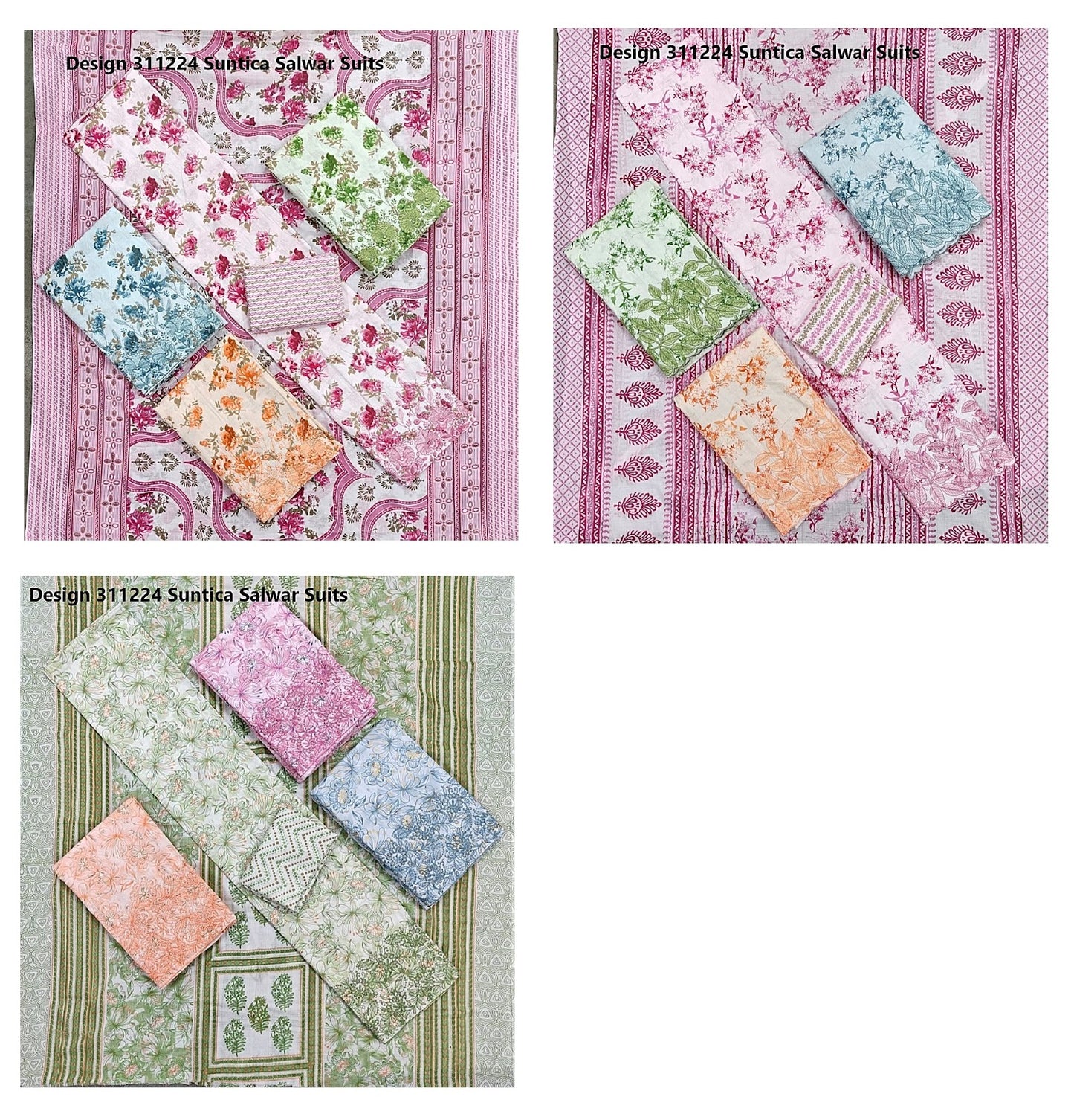 Design 311224 Suntica Cambric Salwar Suits Exporter Gujarat
