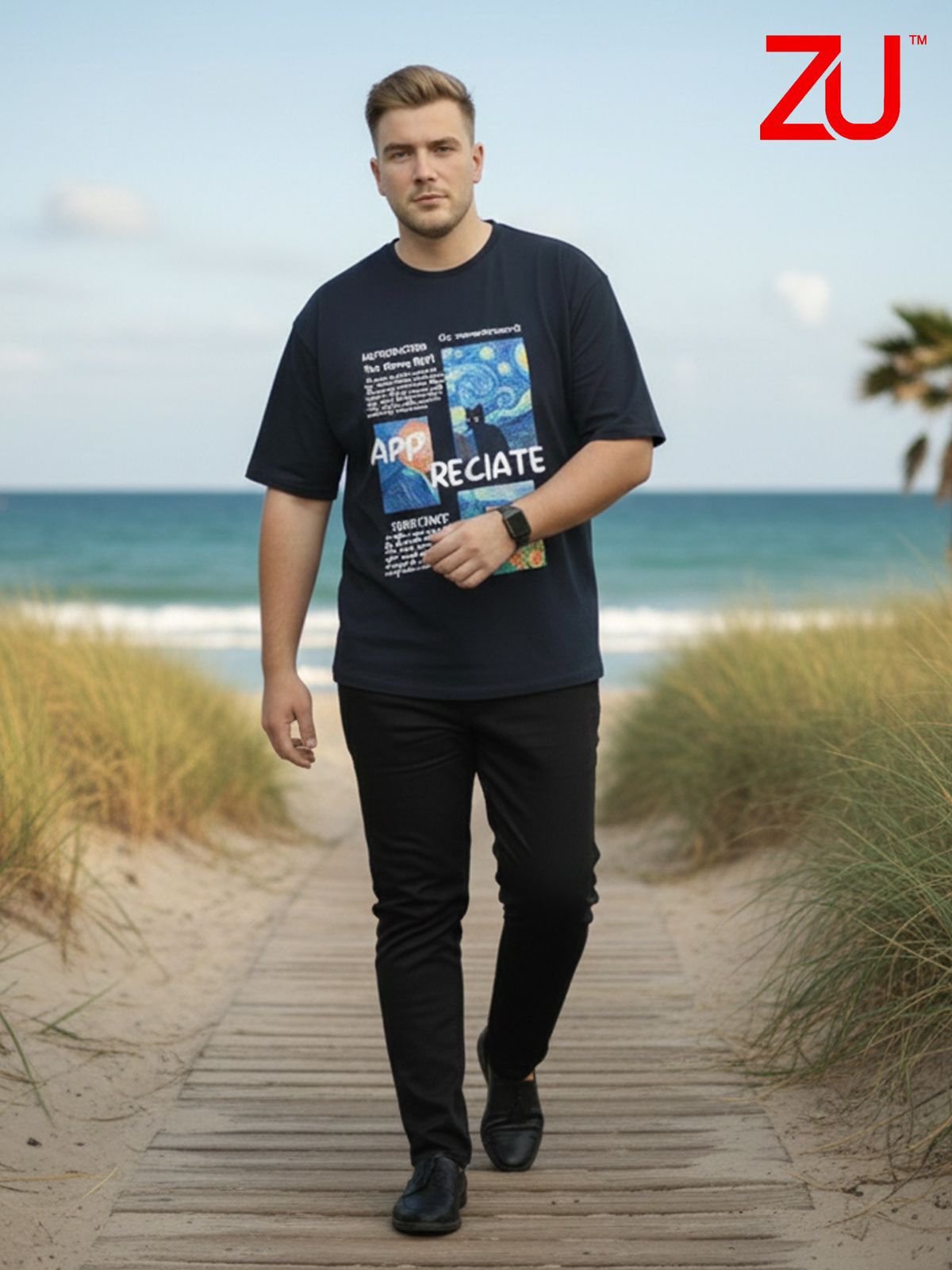 Design 315 Zu Clothing Cotton Biowashed Mens Tshirts Manufacturer India