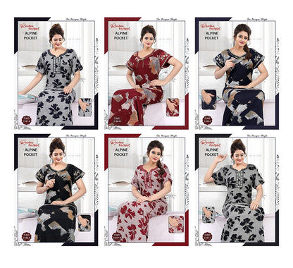 Design 3186-3187 Ruchee Fashion Alpine Night Gowns Manufacturer India
