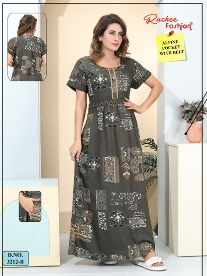 Design 3211-3213 Ruchee Fashion Alpine Night Gowns Wholesaler