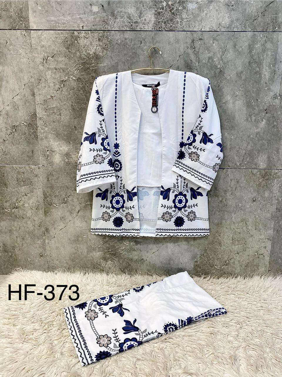 Design 356-373 Karachi Hoor Tex Reyon Co Ord Set Wholesale