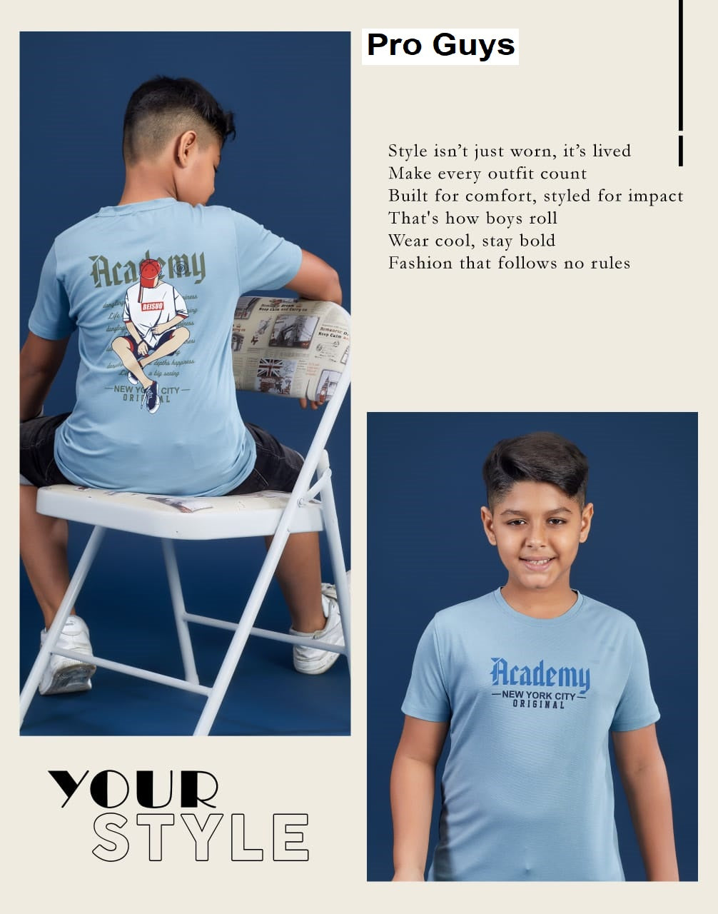 Design 3734 Pro Guys Tencil Lycra Boys Tshirt Exporter Gujarat