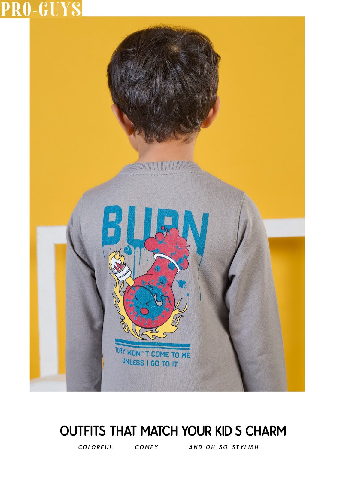 Design 3759 Pro Guys Cotton Looper Boys Tshirt Exporter Gujarat