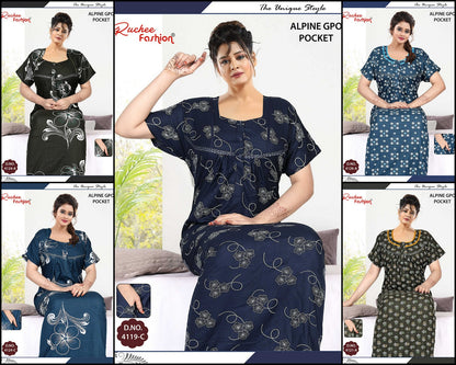 Design 4119-4130 Ruchee Fashion Alpine Night Gowns Wholesale Price