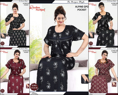 Design 4119-4130 Ruchee Fashion Alpine Night Gowns Wholesale Price