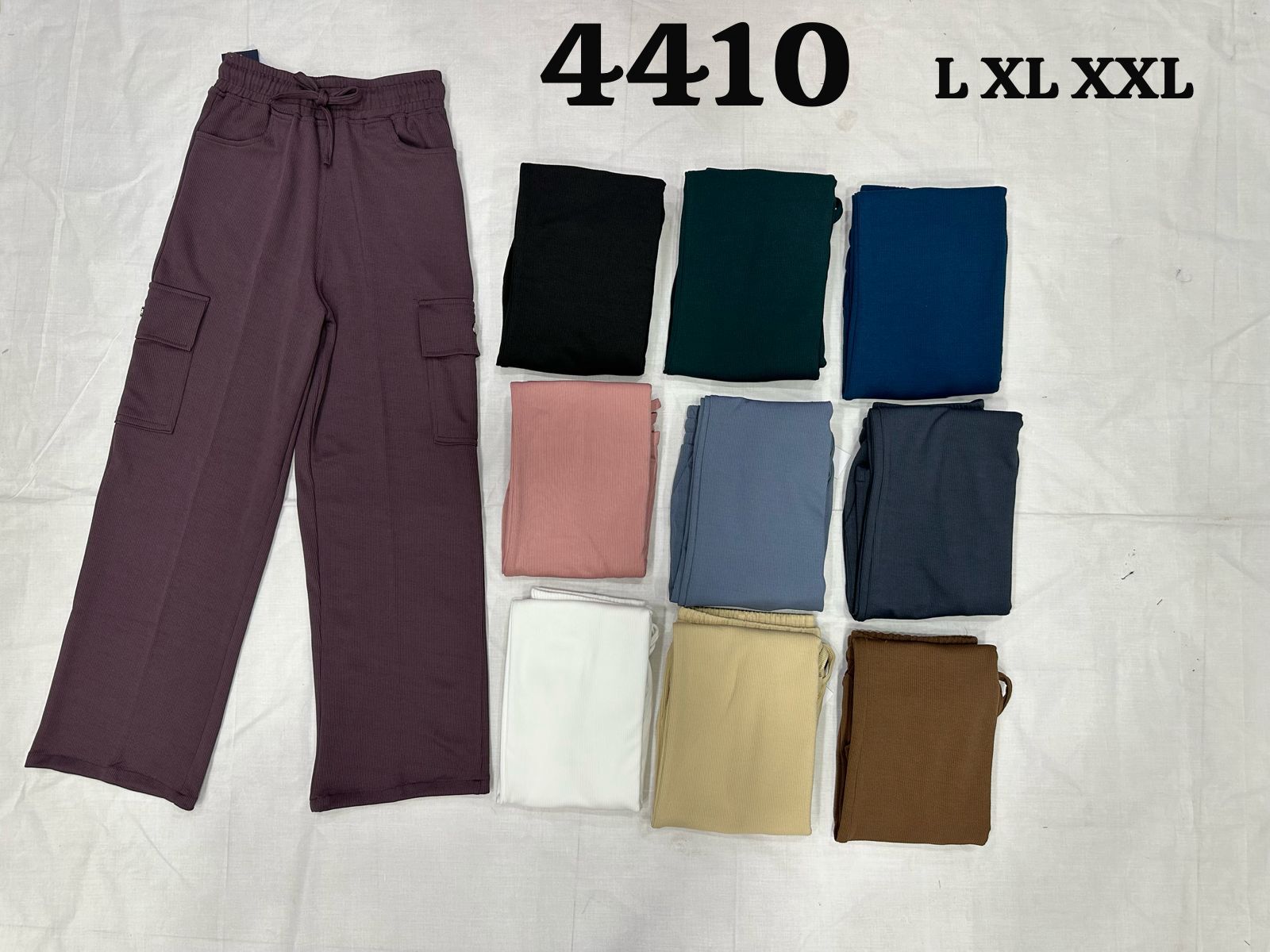 Design 4410 Dream Divine Lycra Women Cargo Pants Exporter