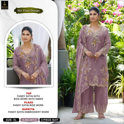 Design 447 Khas Fandy Pakistani Readymade Suits Supplier Gujarat