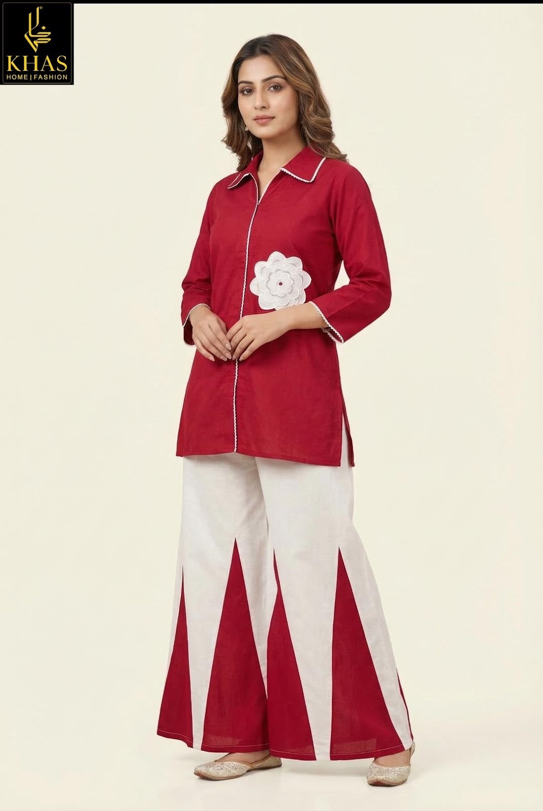 Design 47 Khas Roman Silk Co Ord Set Manufacturer Gujarat