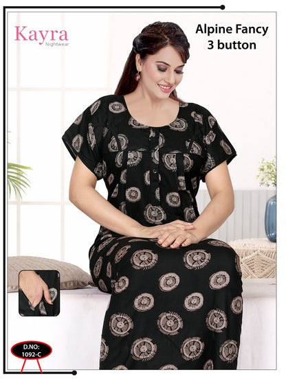 Design 4 Kayra Adit Alpine Night Gowns Wholesaler Gujarat
