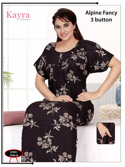 Design 4 Kayra Adit Alpine Night Gowns Wholesaler Gujarat