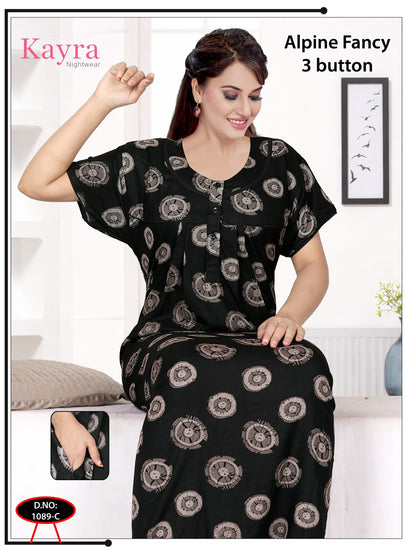 Design 4 Kayra Adit Alpine Night Gowns Wholesaler Gujarat