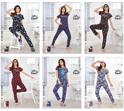 Design 5005 Vp Pyjama Night Suits Supplier Gujarat