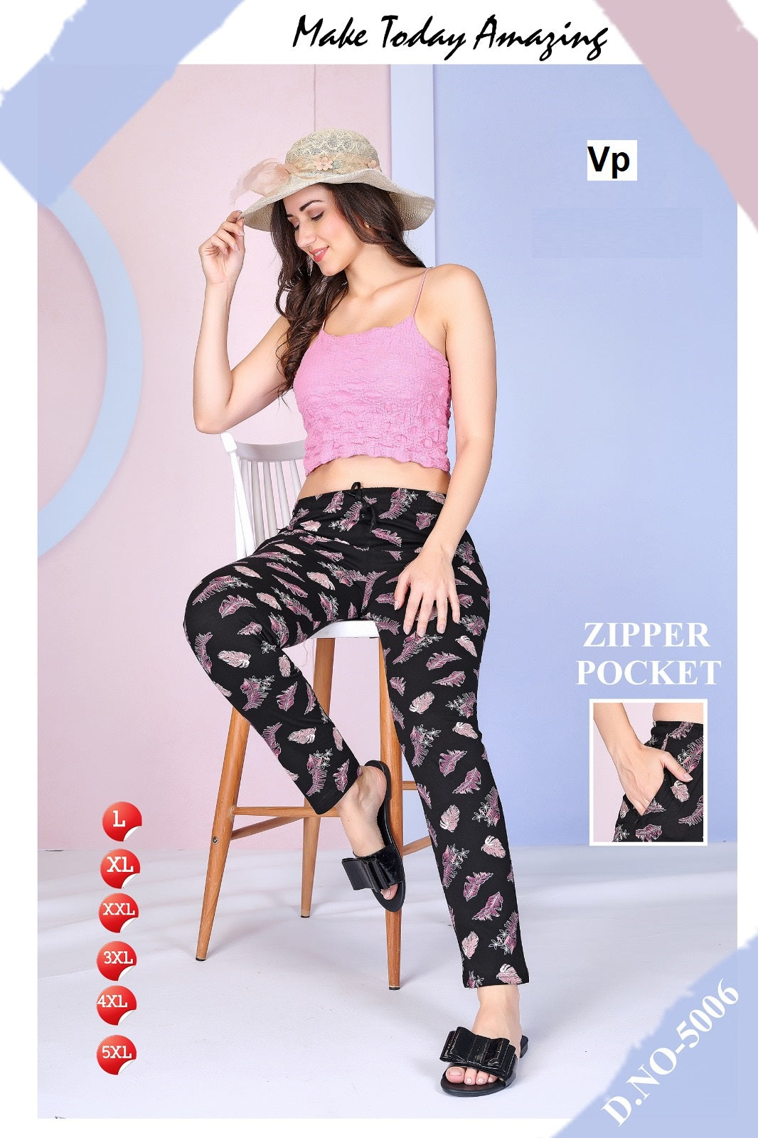 Design 5006 Vp Hosiery Women Night Lower Wholesale