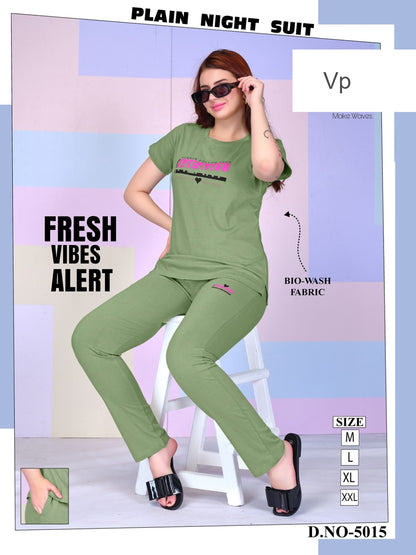Design 5015 Vp Cotton Pyjama Night Suits Manufacturer Gujarat
