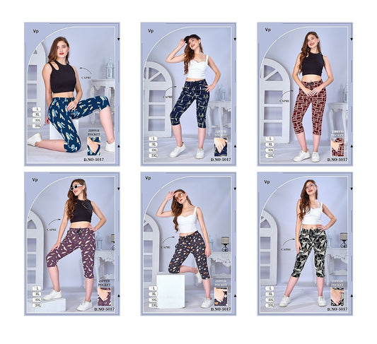 Design 5017 Vp Womens Capri Exporter Ahmedabad