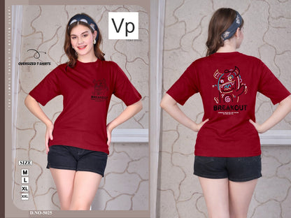 Design 5025 24Feb Vp Hosiery Women Oversized Tshirt Wholesale Rate