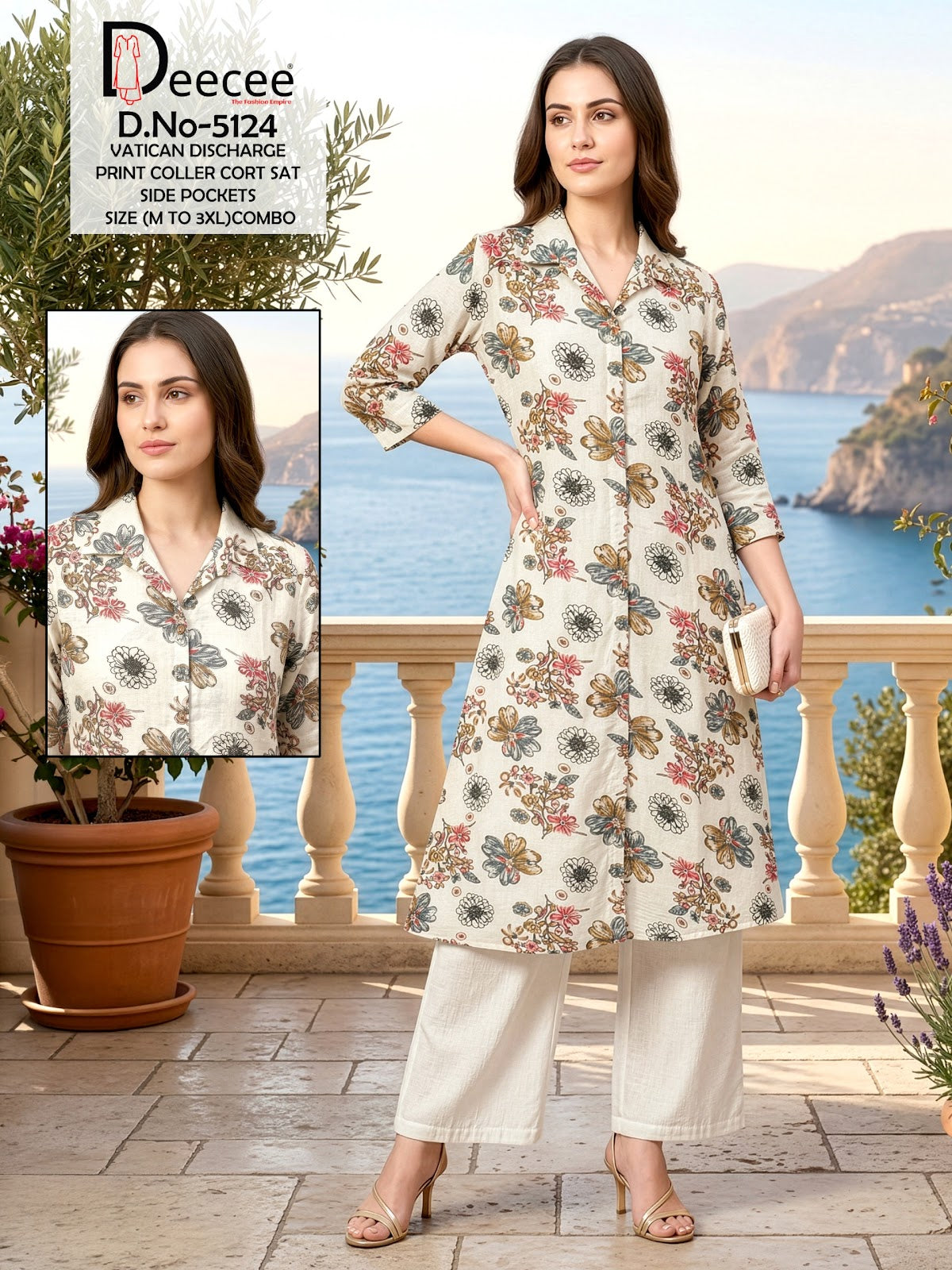 Design 5124 Deecee Vatican Co Ord Set Wholesaler Ahmedabad