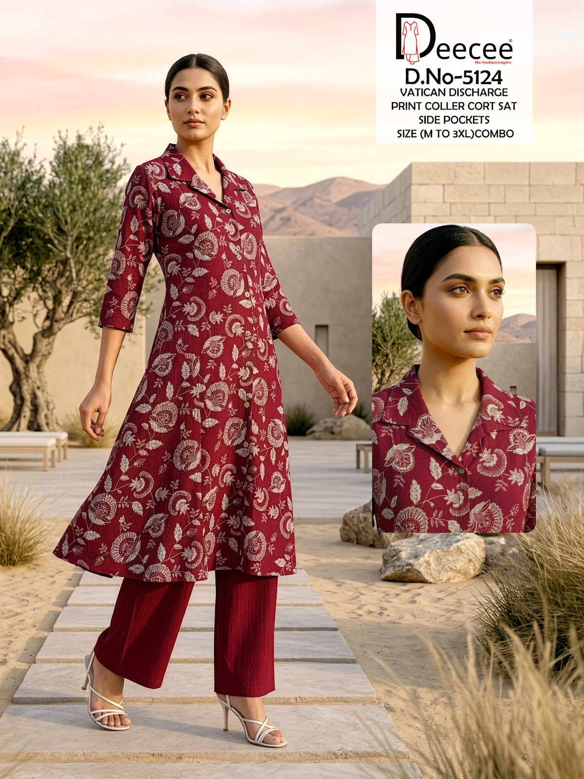 Design 5124 Deecee Vatican Co Ord Set Wholesaler Ahmedabad