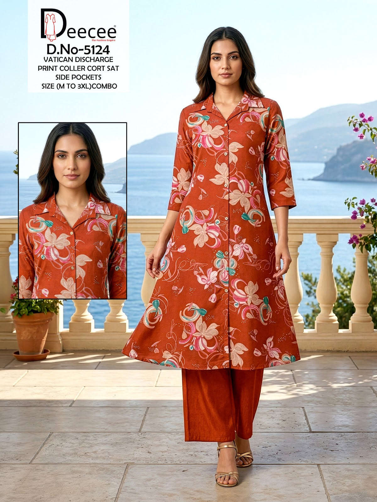 Design 5124 Deecee Vatican Co Ord Set Wholesaler Ahmedabad