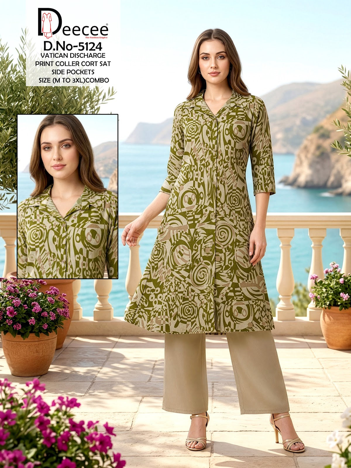 Design 5124 Deecee Vatican Co Ord Set Wholesaler Ahmedabad