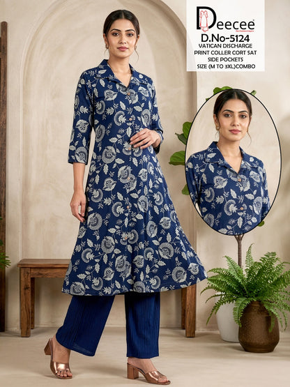 Design 5124 Deecee Vatican Co Ord Set Wholesaler Ahmedabad