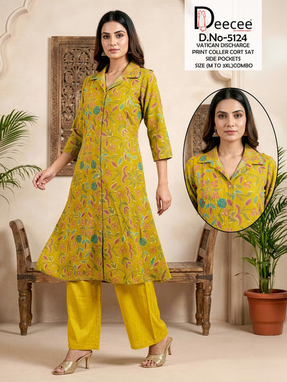 Design 5124 Deecee Vatican Co Ord Set Wholesaler Ahmedabad