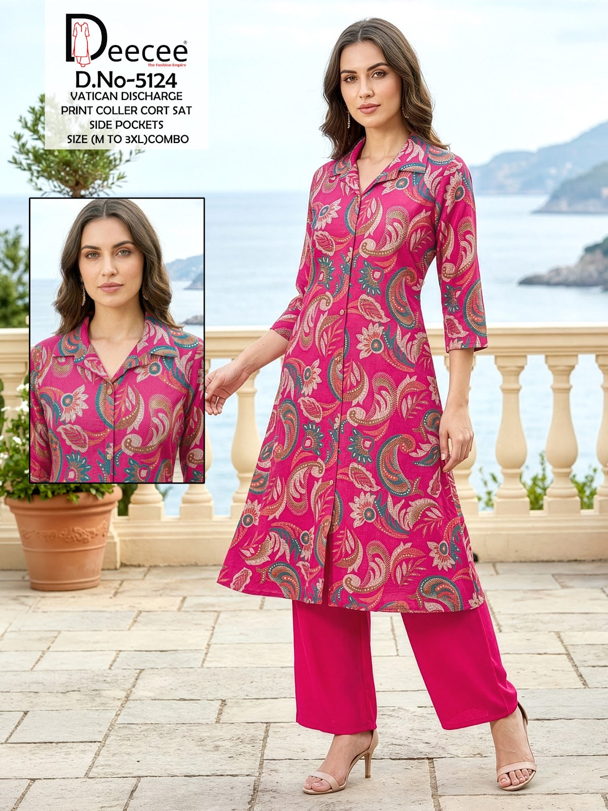 Design 5124 Deecee Vatican Co Ord Set Wholesaler Ahmedabad