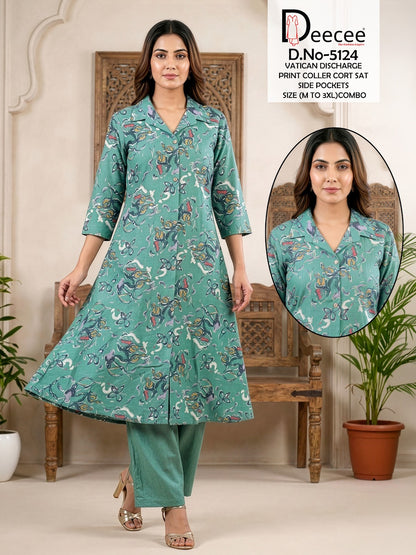 Design 5124 Deecee Vatican Co Ord Set Wholesaler Ahmedabad