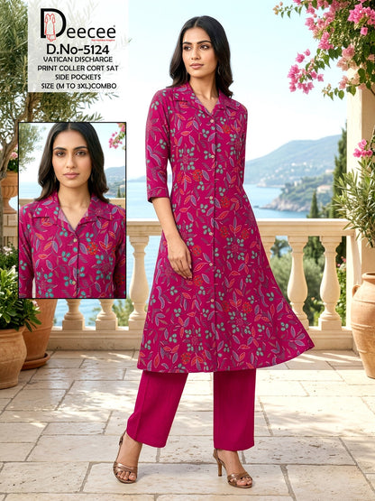 Design 5124 Deecee Vatican Co Ord Set Wholesaler Ahmedabad