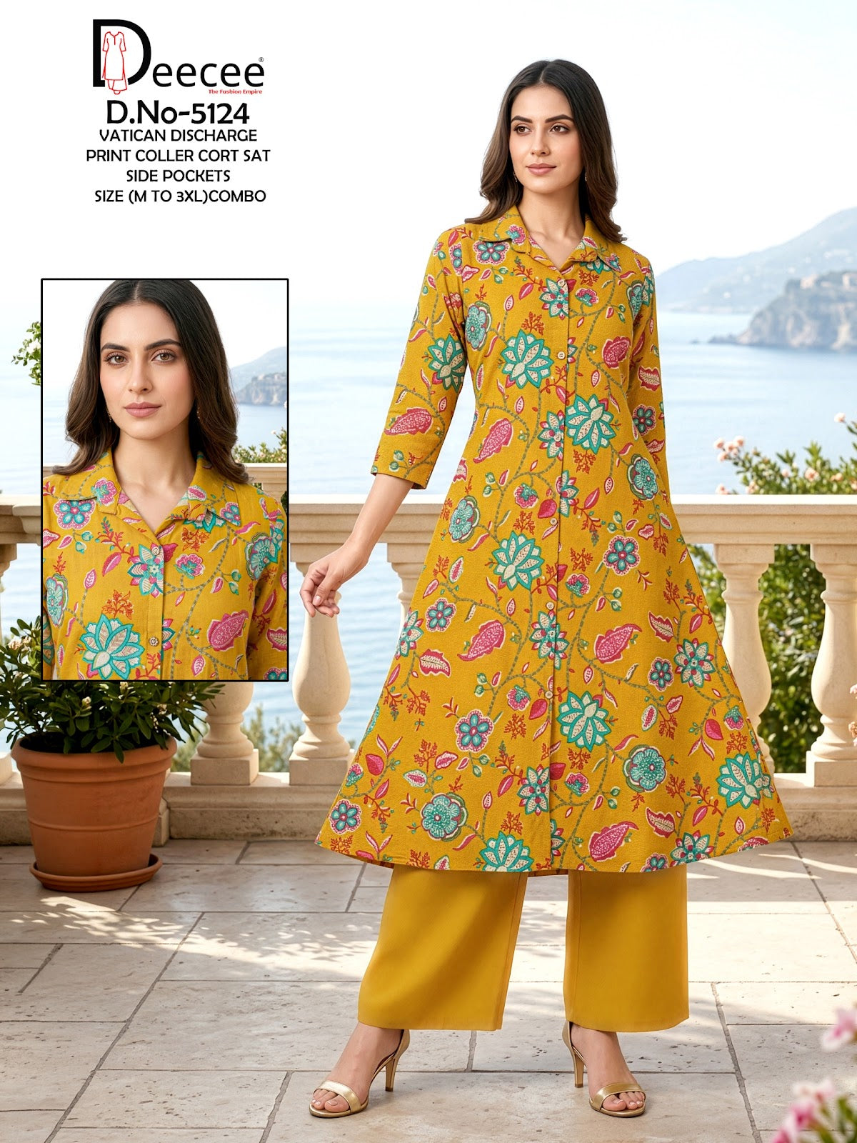 Design 5124 Deecee Vatican Co Ord Set Wholesaler Ahmedabad