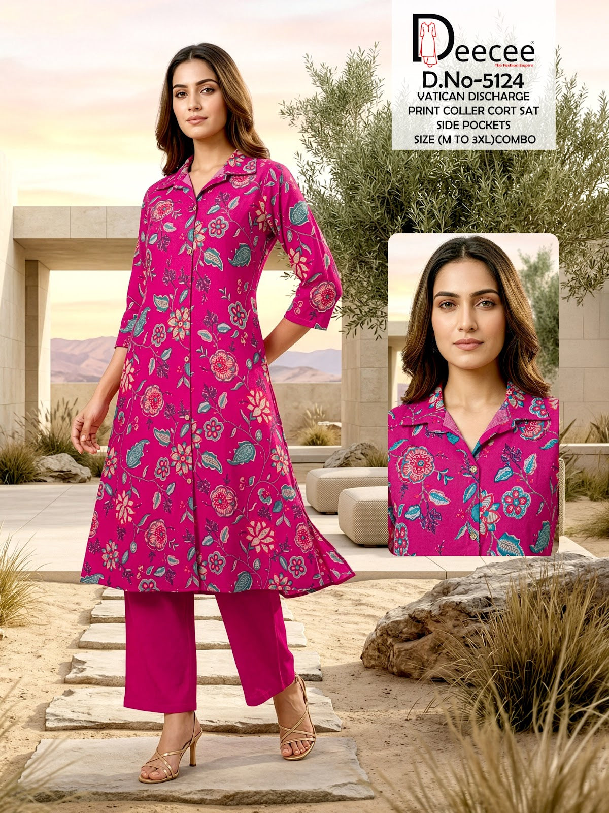 Design 5124 Deecee Vatican Co Ord Set Wholesaler Ahmedabad