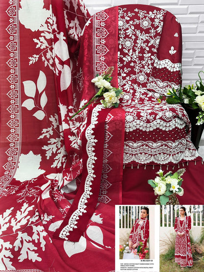 Design 5231 Florent Rayon Cotton Pakistani Salwar Suits Supplier Gujarat