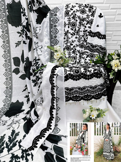 Design 5231 Florent Rayon Cotton Pakistani Salwar Suits Supplier Gujarat