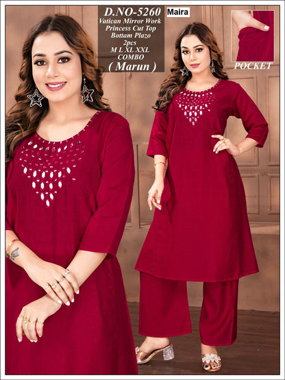 Design 5259-5266 Maira Vetican Co Ord Set Wholesaler