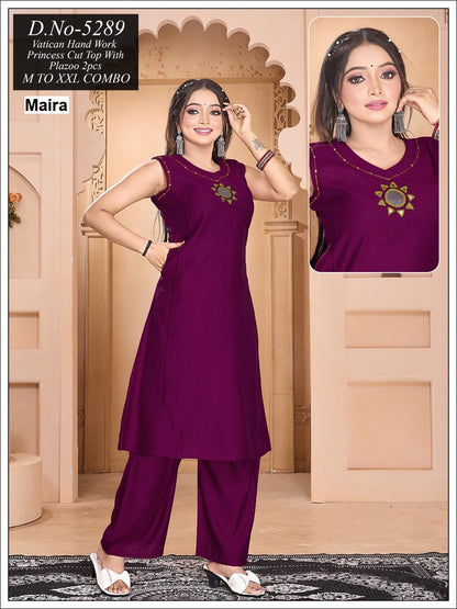 Design 5285-5291 Maira Vetican Co Ord Set Supplier