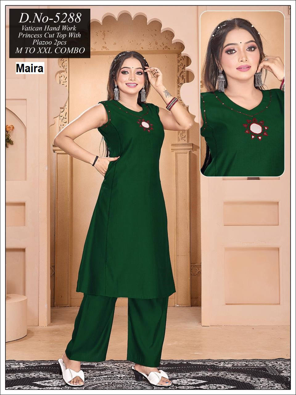 Design 5285-5291 Maira Vetican Co Ord Set Supplier